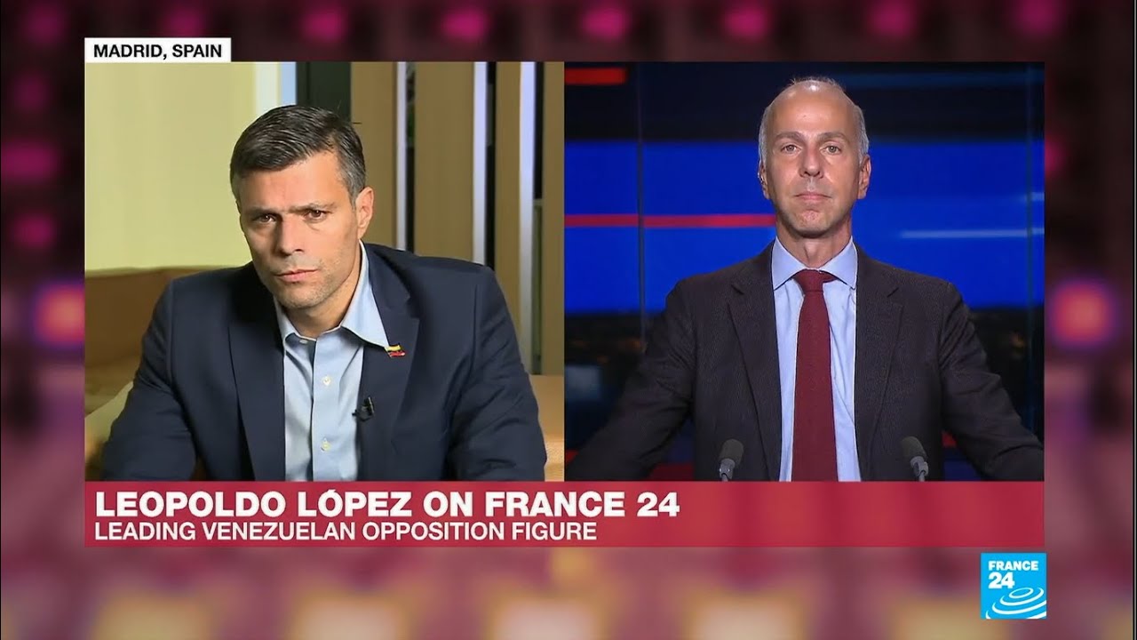 Marc Perelman entrevista a Leopoldo L&oacute;pez para France 24