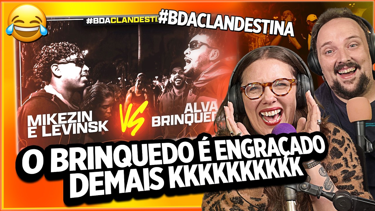 (GASTAÇÃO) MIKEZIN E LEVINSKxALVA E BRINQUEDO |  1 FASE BDA CLANDESTINA - QUEM É O MEU BEBÊ REACT