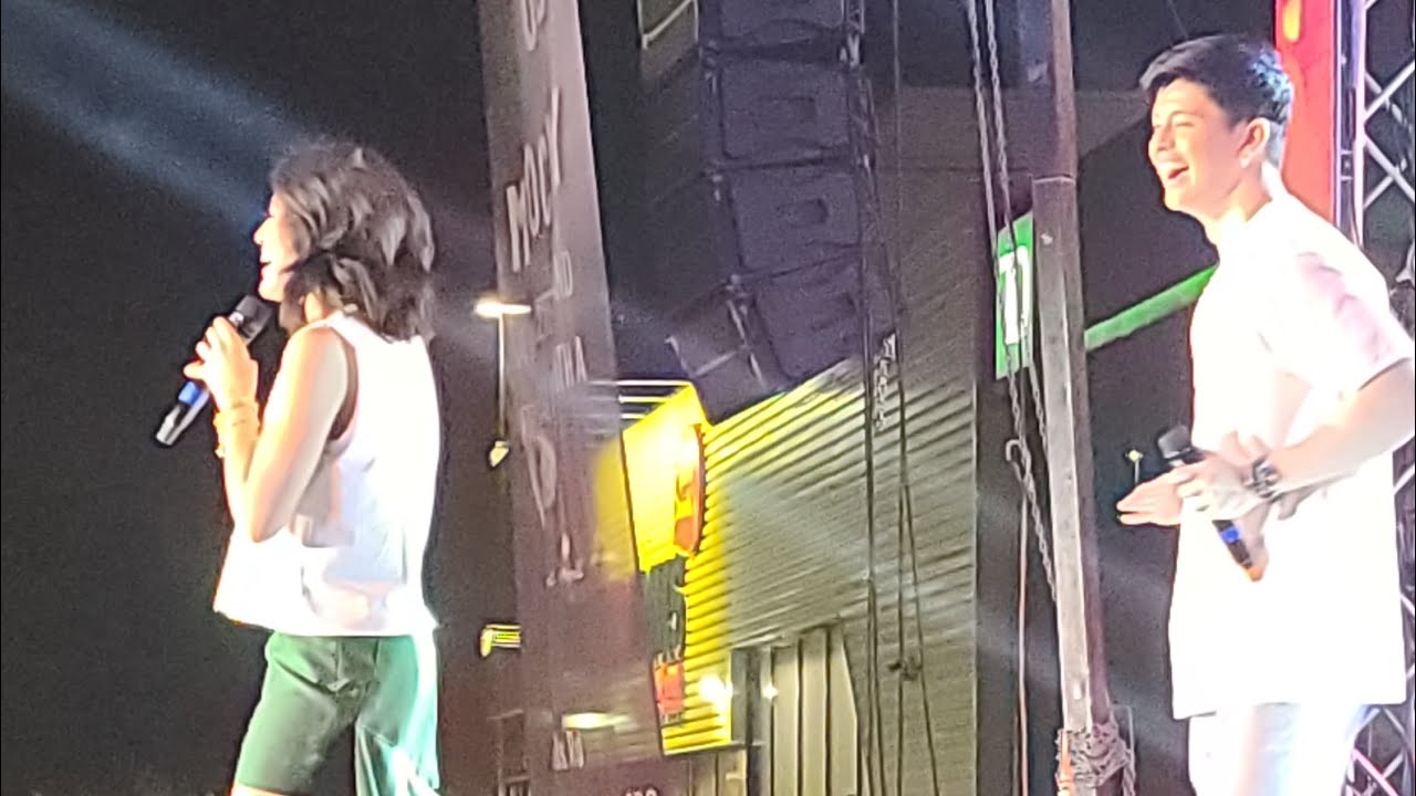 Rayver Cruz So Happy and Sweet Performing with Julie Anne San Jose During the Taste of Manila 2023