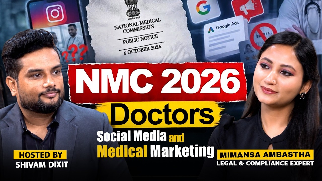 NMC Guidelines 2026: The Rules Behind Medical Media Marketing