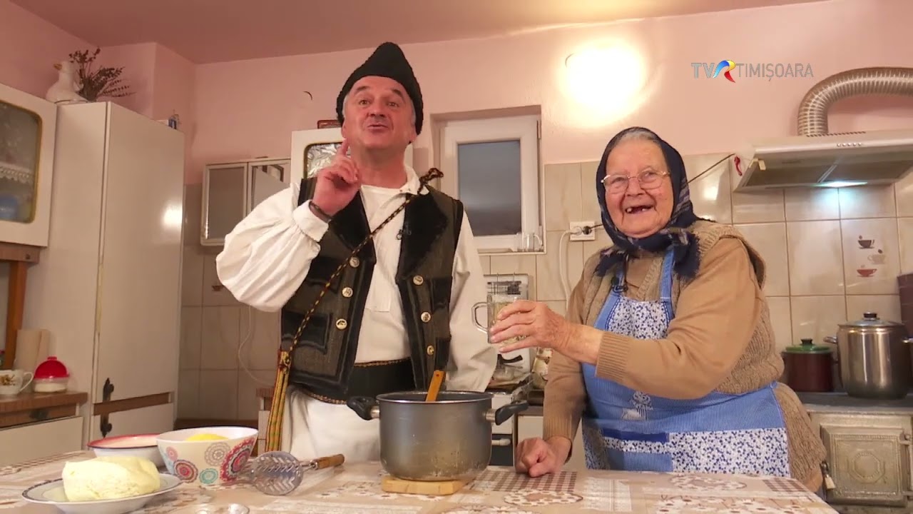 Mama Doina are 91 de ani și ne introduce in gastronomia tradițională din Ramna #SareaInBucate @TVRTM