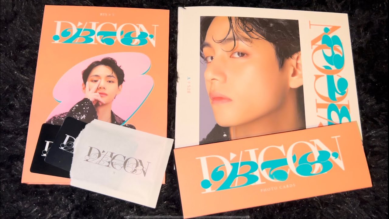 unboxing BTS DICON D’FESTA MINI edition (taehyung version)