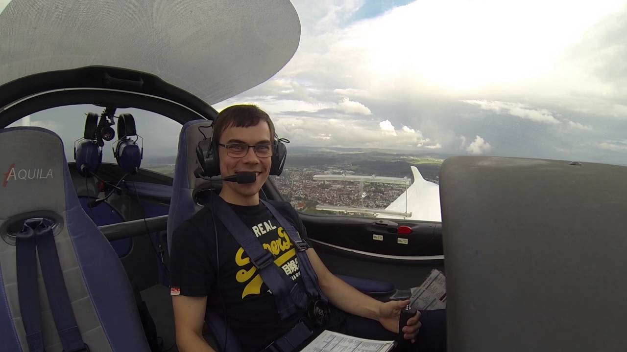Sven lernt fliegen - Erster Soloflug