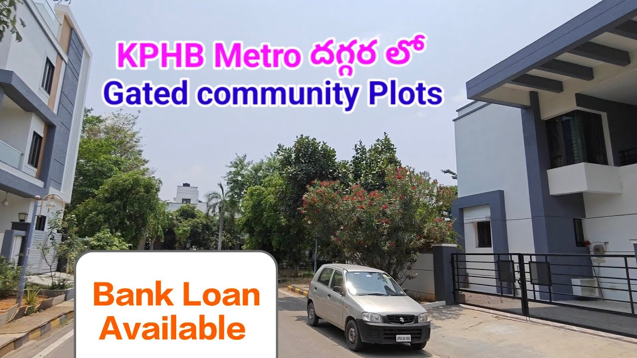 Gated Community Plots for Sale in KPHB Hyderabad | Bank Loan | Prime Location Investment Opportunity