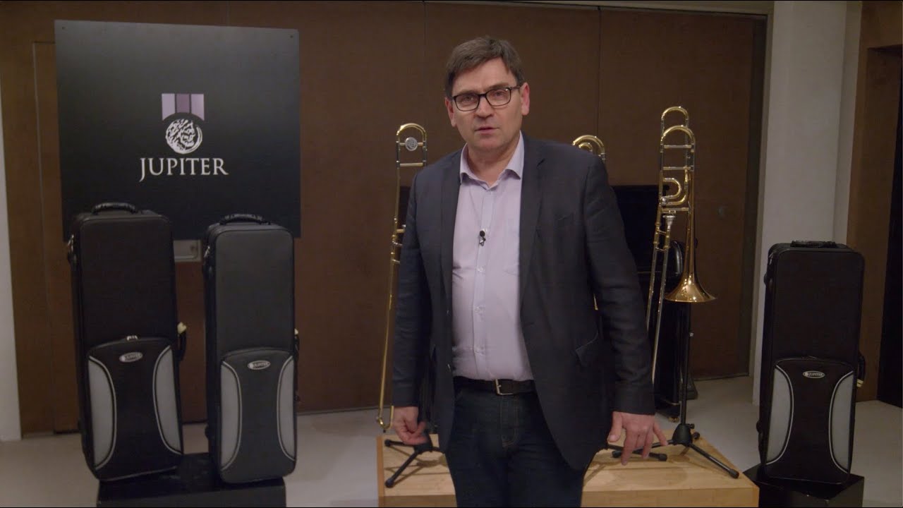 Philippe Michelot nous présente les trombones JUPITER 700 pour les enfants (vidéo la Boite Noire)