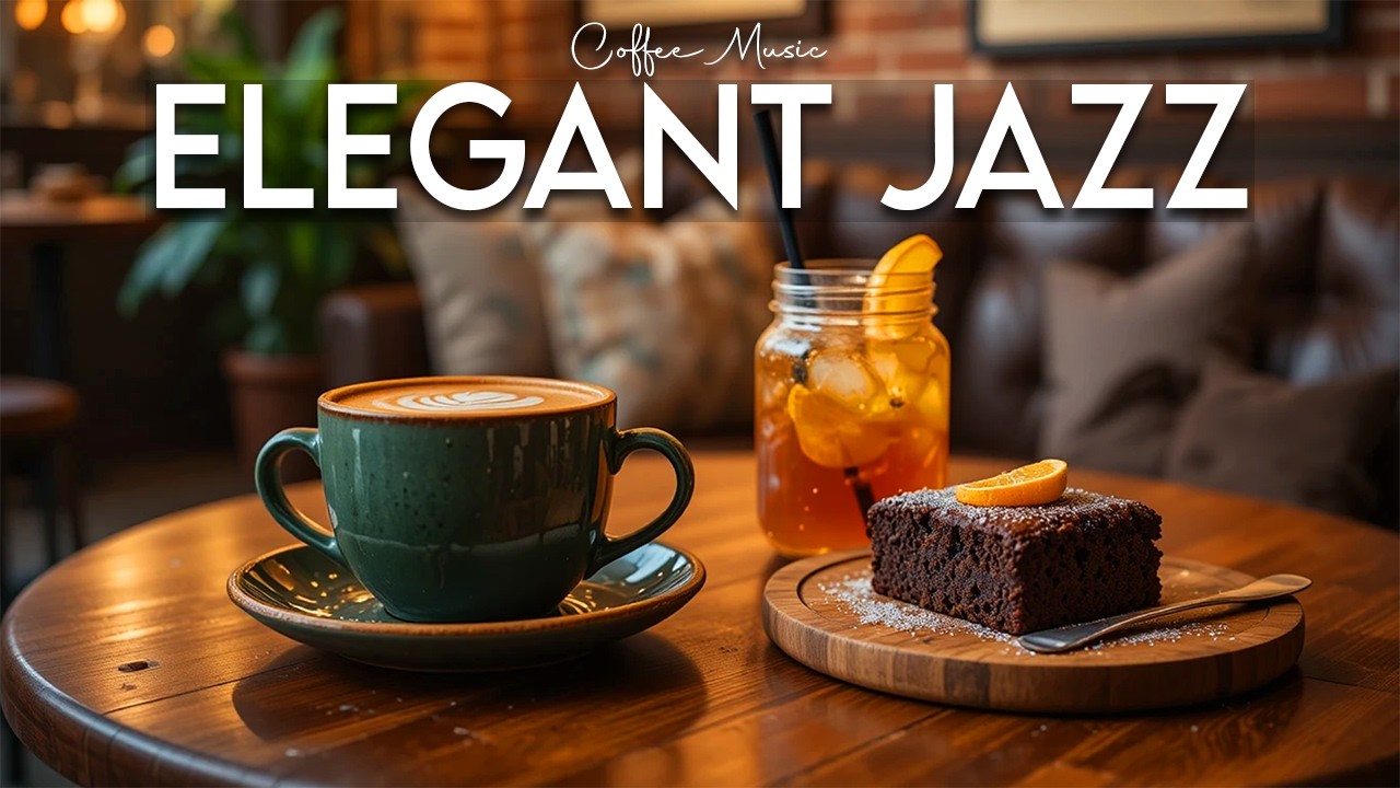 Elegant Jazz ☕ Bossa Nova instrumental for Stress Relief, Great Moods and Happy Moods