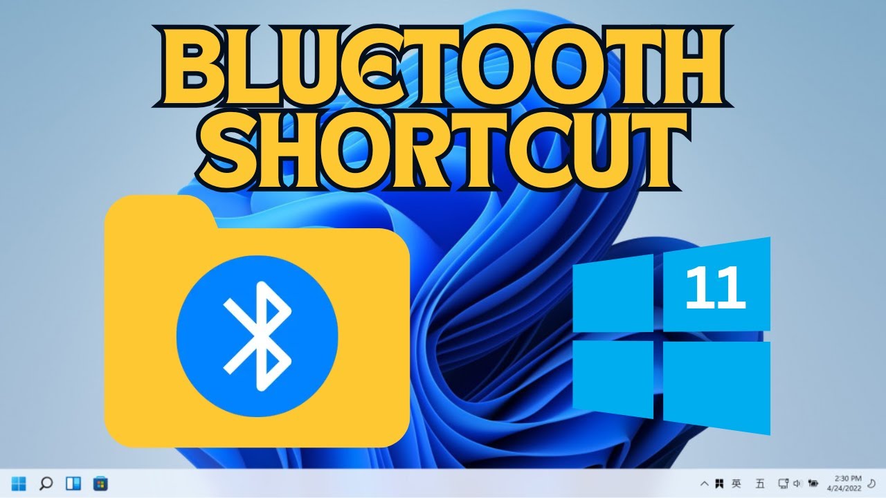The EASIEST Way to Create a Windows 11 Bluetooth Shortcut