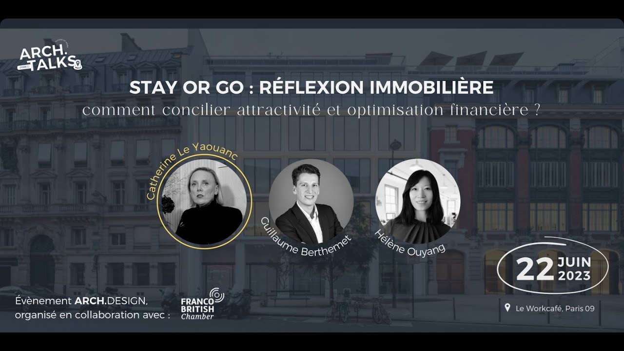 ARCH.TALKS #11 |  R&eacute;flexion immobili&egrave;re : Comment concilier attractivit&eacute; et optimisation financi&egrave;re
