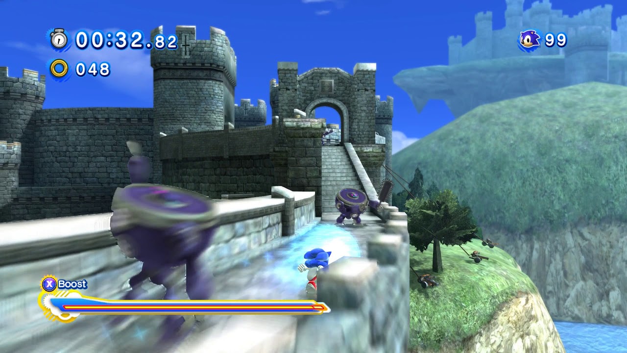 Camelot Castle in Sonic Generations (SHC 2018)