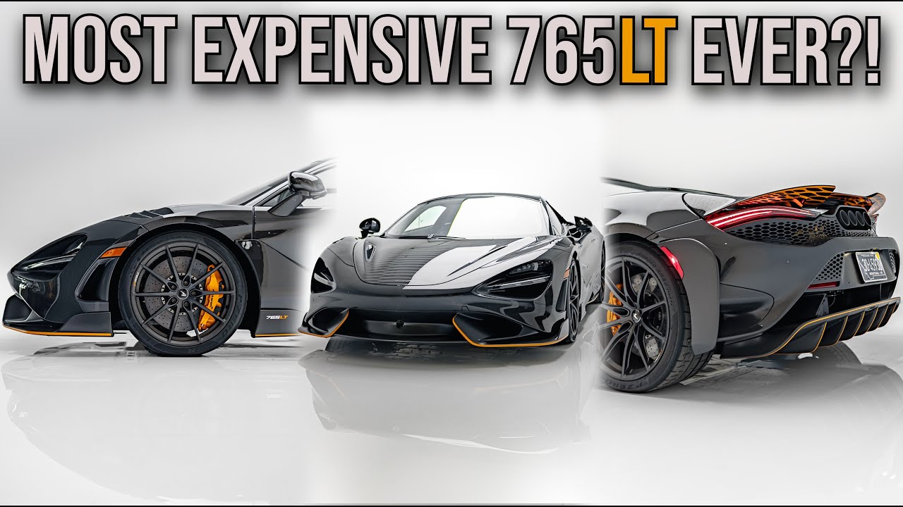 Черная Мамба: Мой безумный McLaren 765LT Spider, построенный MSO, — это моя преданность Коби