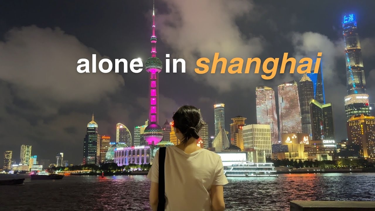3 days in shanghai vlog 🥟 solo travel in china, what i eat & do, local spots, shopping, biking 🚲