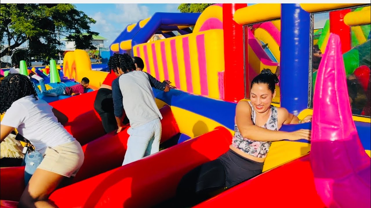 WILD, CRAZY FUN AT MEGA BOUNCE GEORGETOWN 🇬🇾
