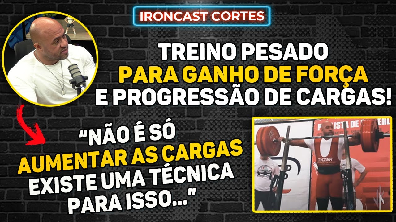 ATLETA DE POWERLIFTING DEIXA DICAS DE COMO FAZER PROGRESSÃO DE CARGAS – IRONCAST CORTES