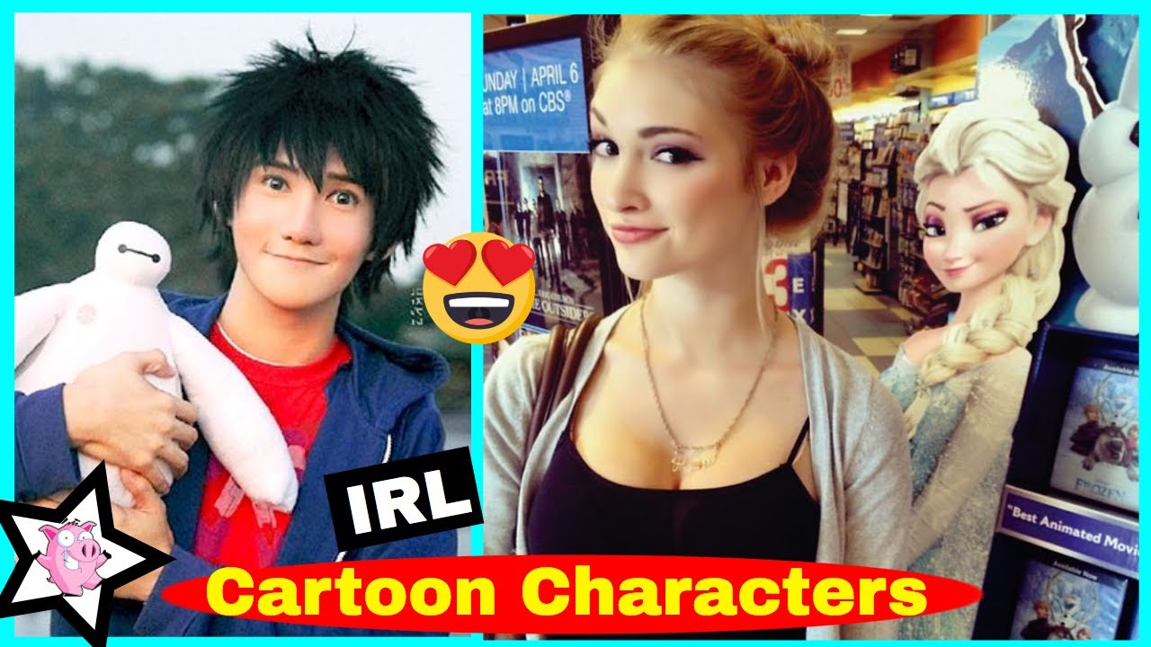Cartoon Characters In Real Life
