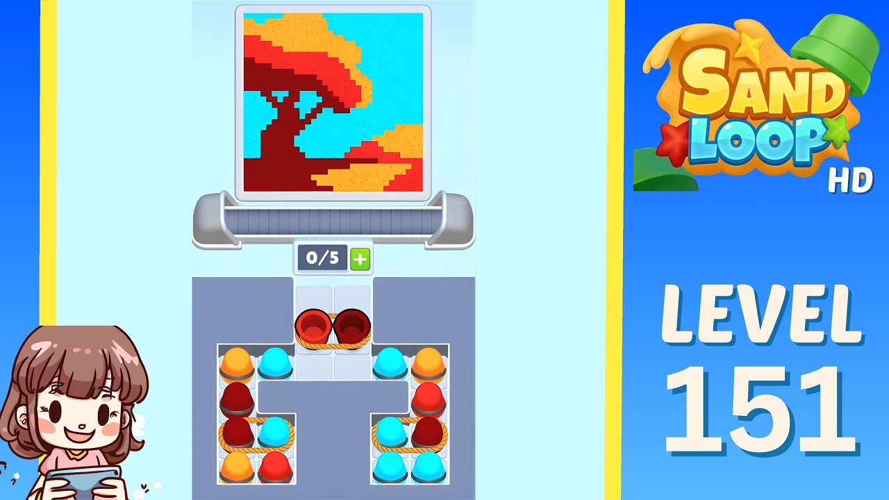 Sand Loop Level 151 Solution Walkthrough