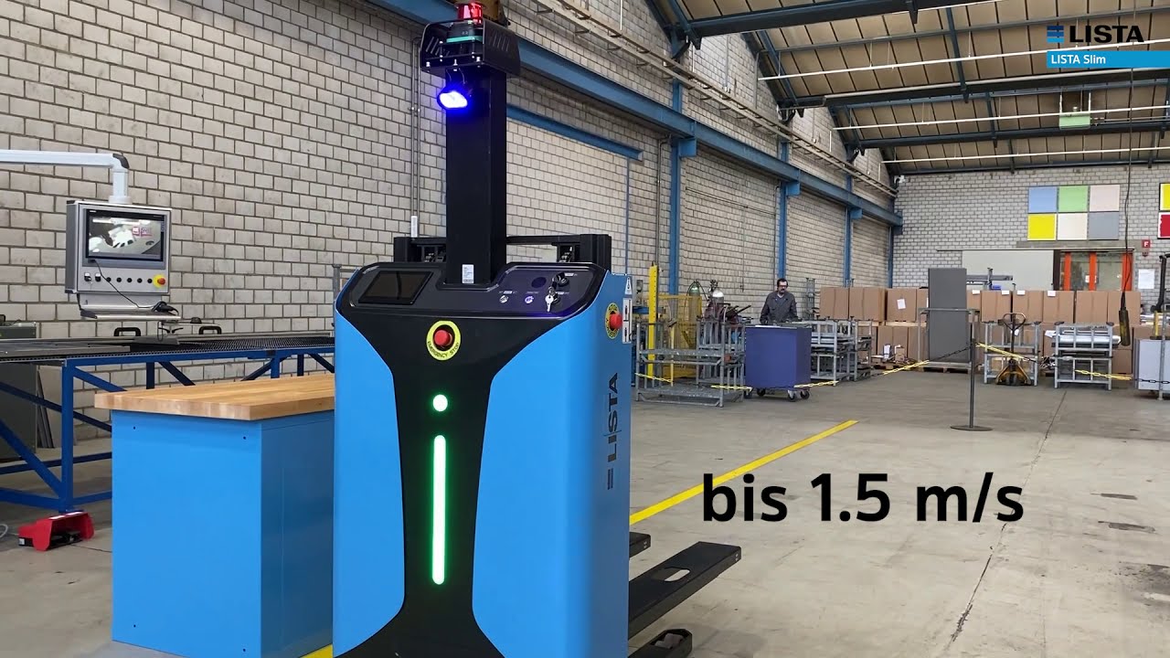 Fahrerlose Transportsysteme von LISTA