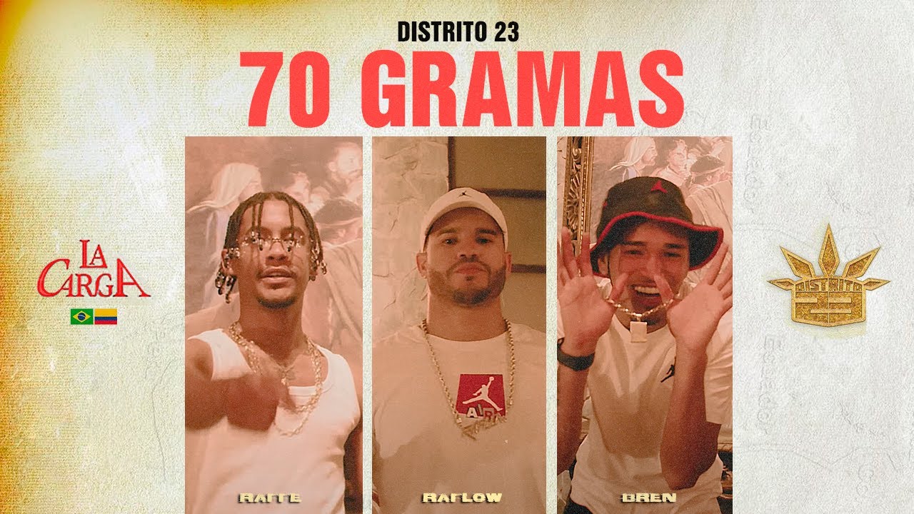 70 Gramas - Raff&eacute;, Raflow, Bren ( Prod. LB &Uacute;nico)