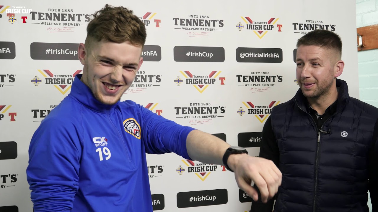 Rodd Hogg helps to 'connect' Coleraine strike partners...