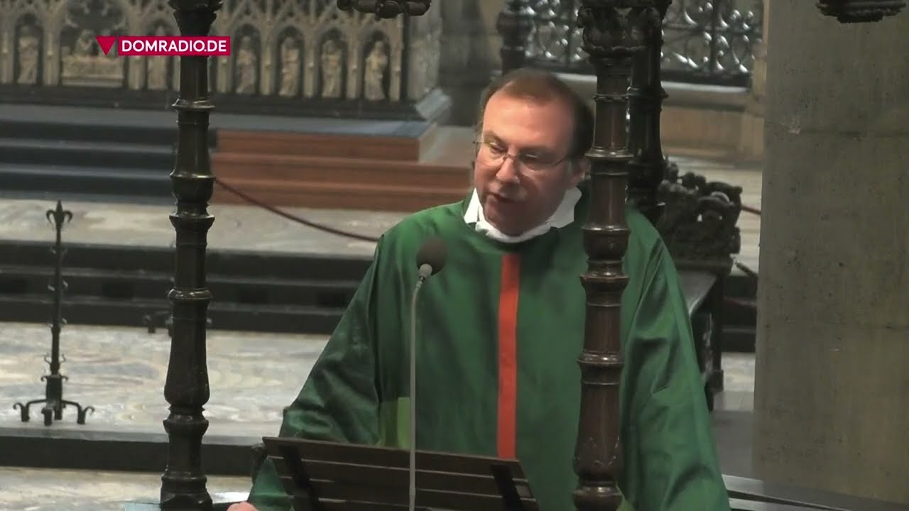 Domkapitular Thomas Weitz im Kapitelsamt am 14. Sonntag im Jahreskreis (03.07.2022)