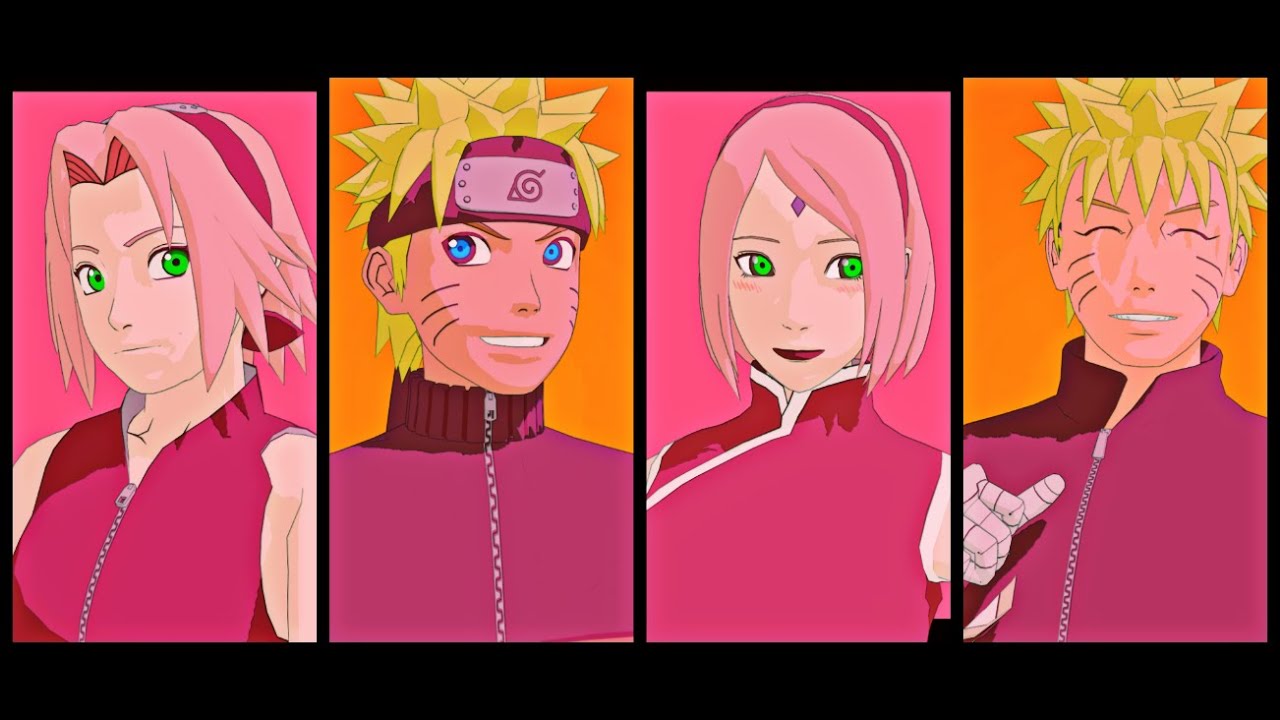 MMDナルト! - Naruto  | Naruto x Sakura - No Title (Rus sub)