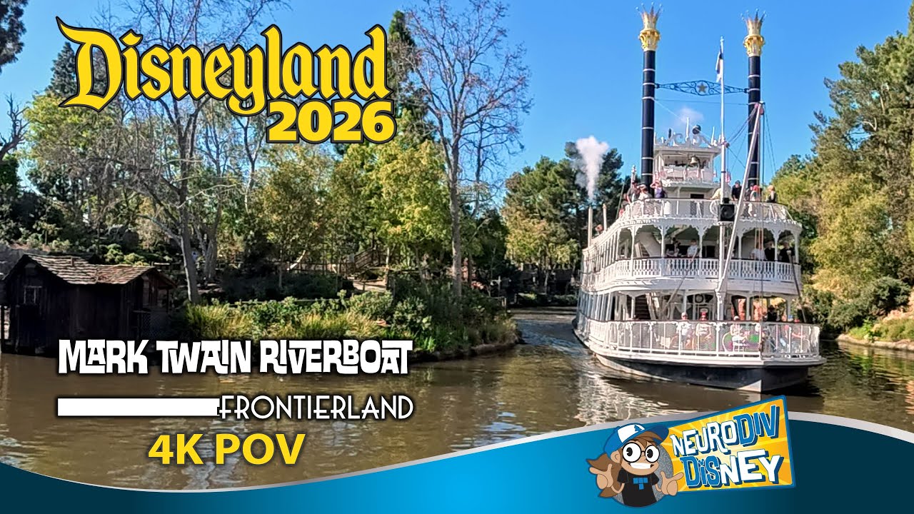 A Peaceful Trip Abord the Mark Twain Riverboat | 4K POV ASMR | NEW January 2026