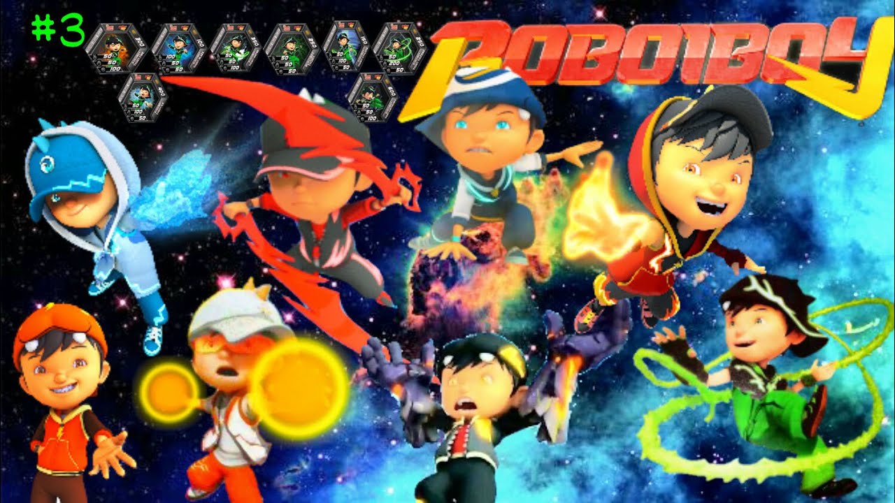 #3 Keren!!!  Boboiboy KUASA 7 super rare card