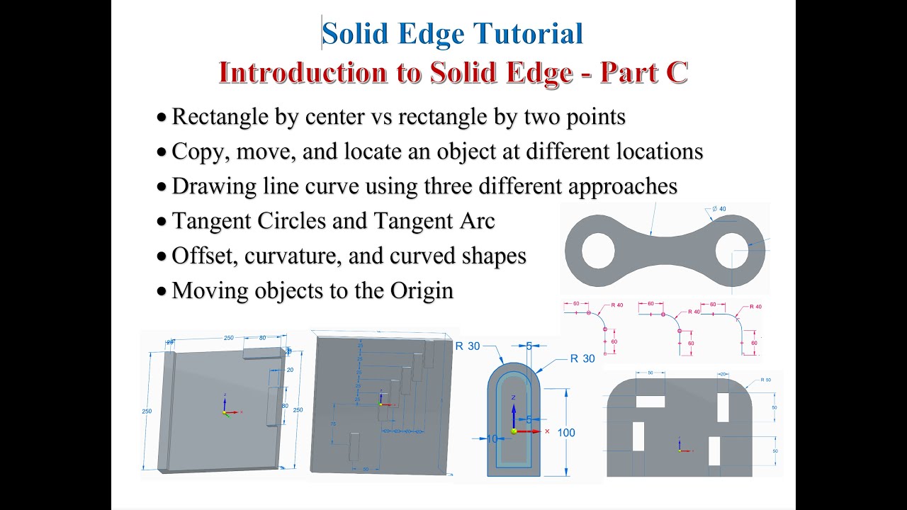 Introduction to Solid Edge  -  Part C