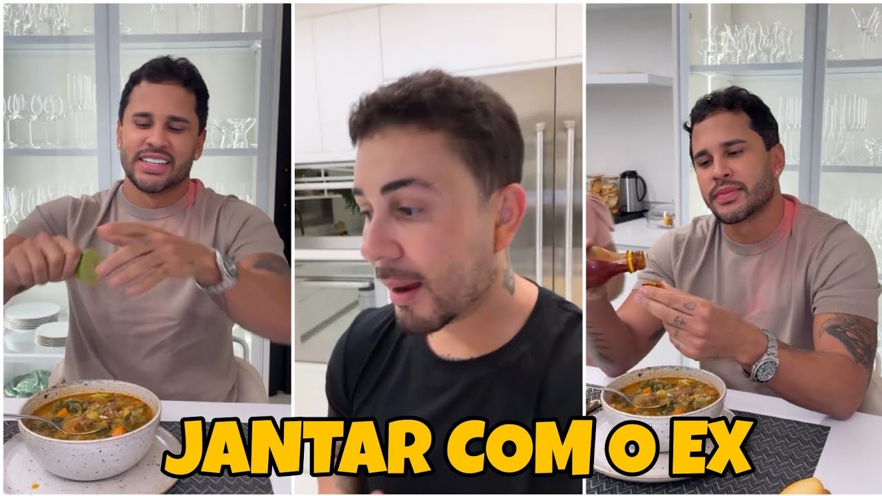 ✅ LUCAS JANTA COM CARLINHOS MAIA 