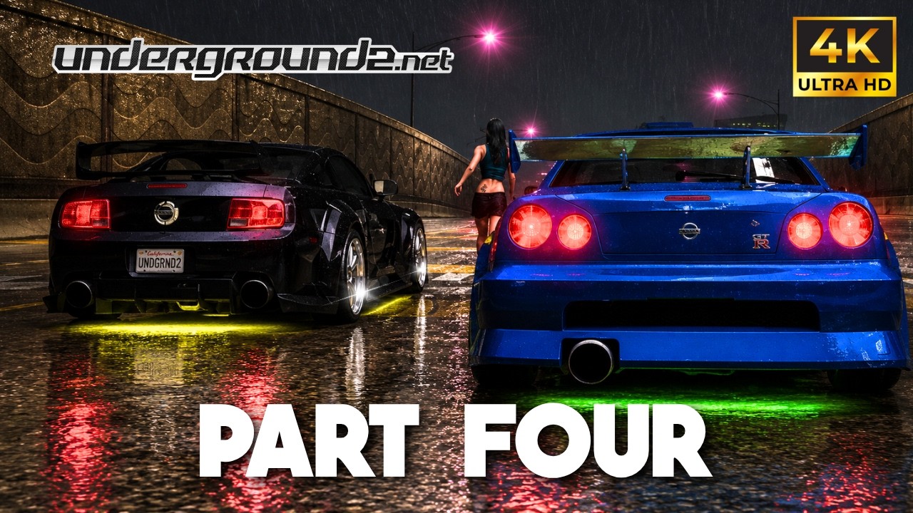 NFS UNDERGROUND.NET - Full Gameplay Walkthrough | Part 4 & Ending | 4K 60FPS