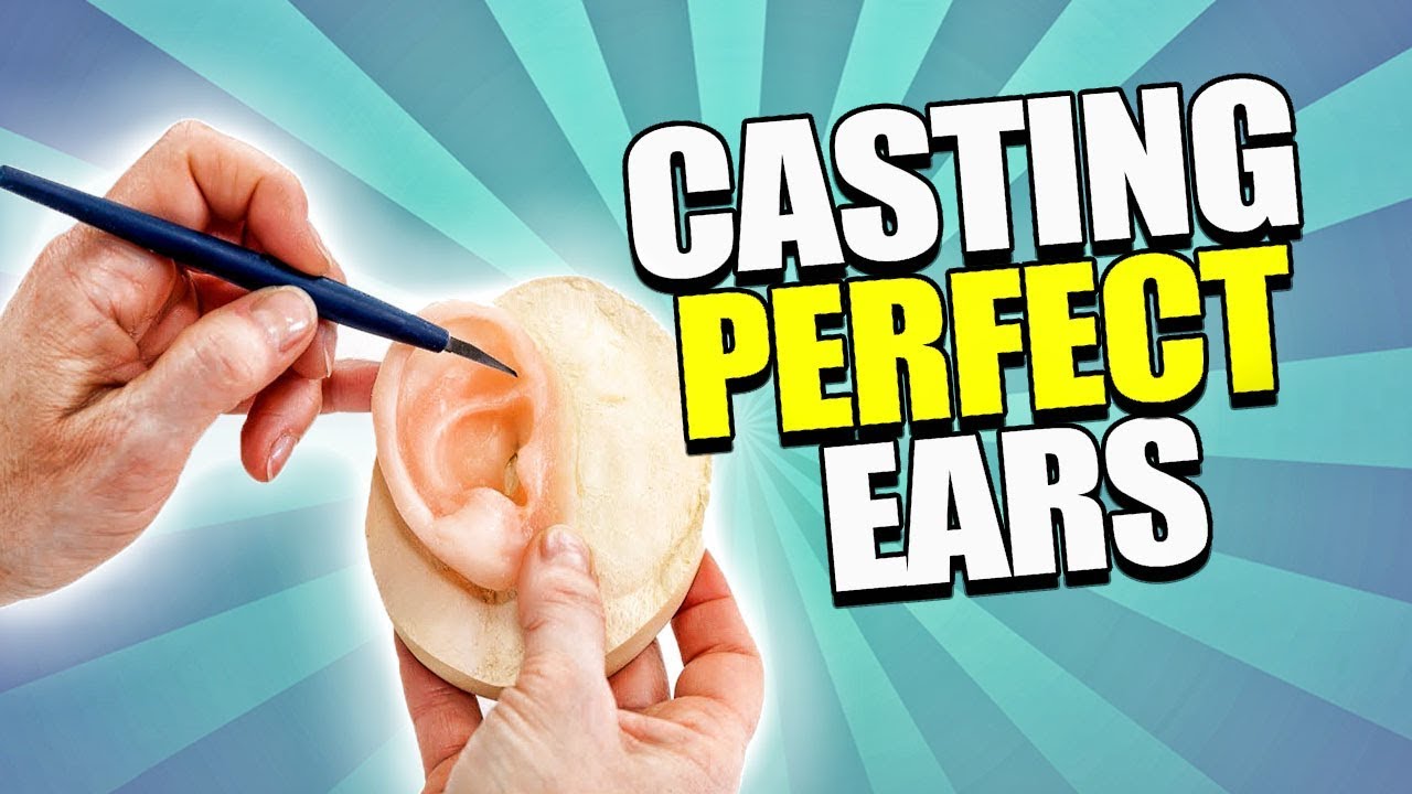 Lifecasting Perfect Ears Tutorial || Best Ear Casting 2018
