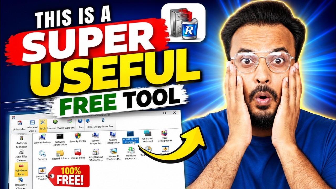 You need This FREE Software on your Windows! - Revo UNINSTALLER