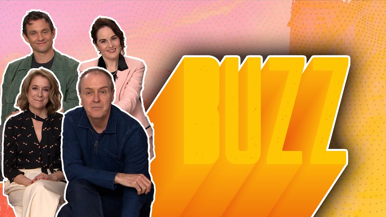 Buzz - Michelle Dockery, Kevin Doyle, Raquel Cassidy & Hugh Dancy Downton Abbey Interview