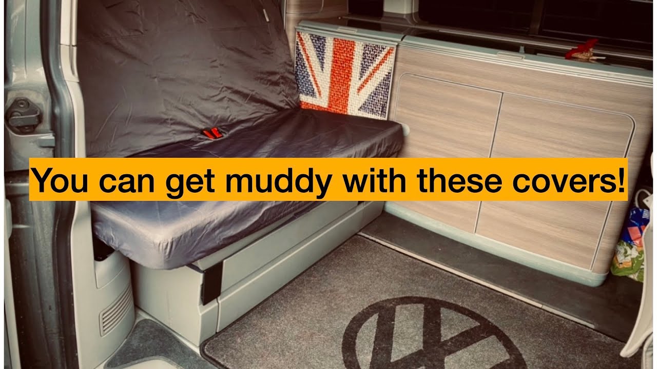 How to fit waterproof seat covers in a VW California campervan