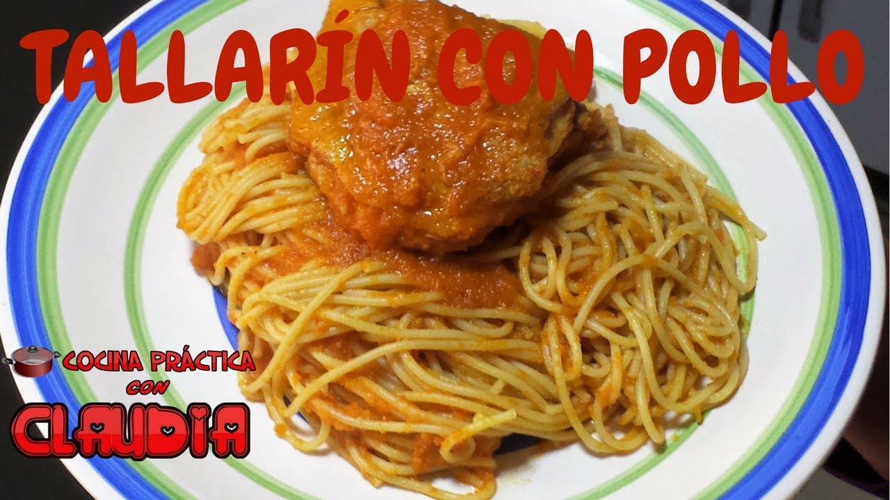 TALLARÍN CON POLLO