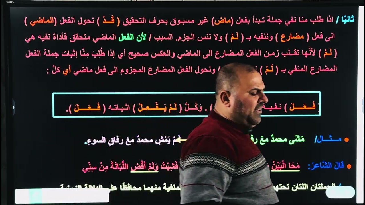 المراجعة المركزة النفي ( ٤ )