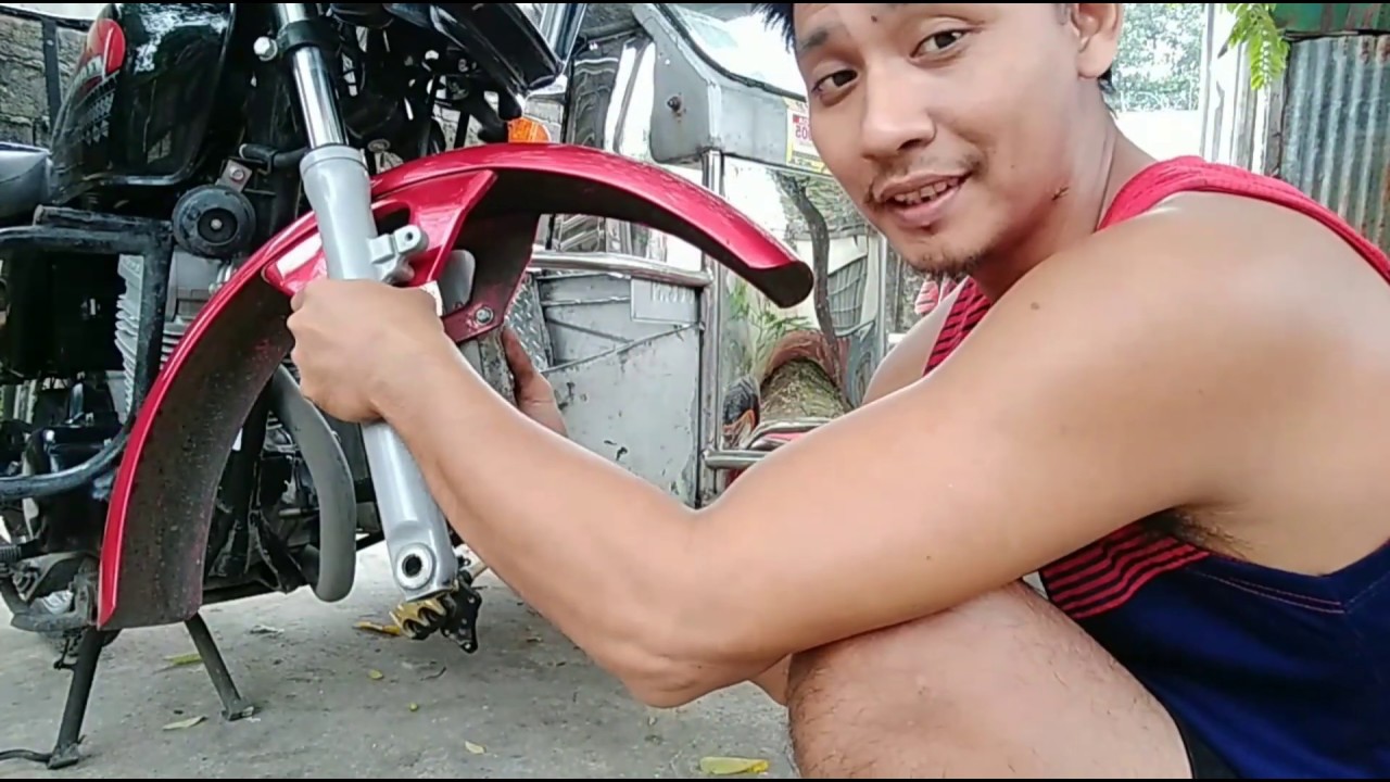 How to convert front discbrake kawasaki barako