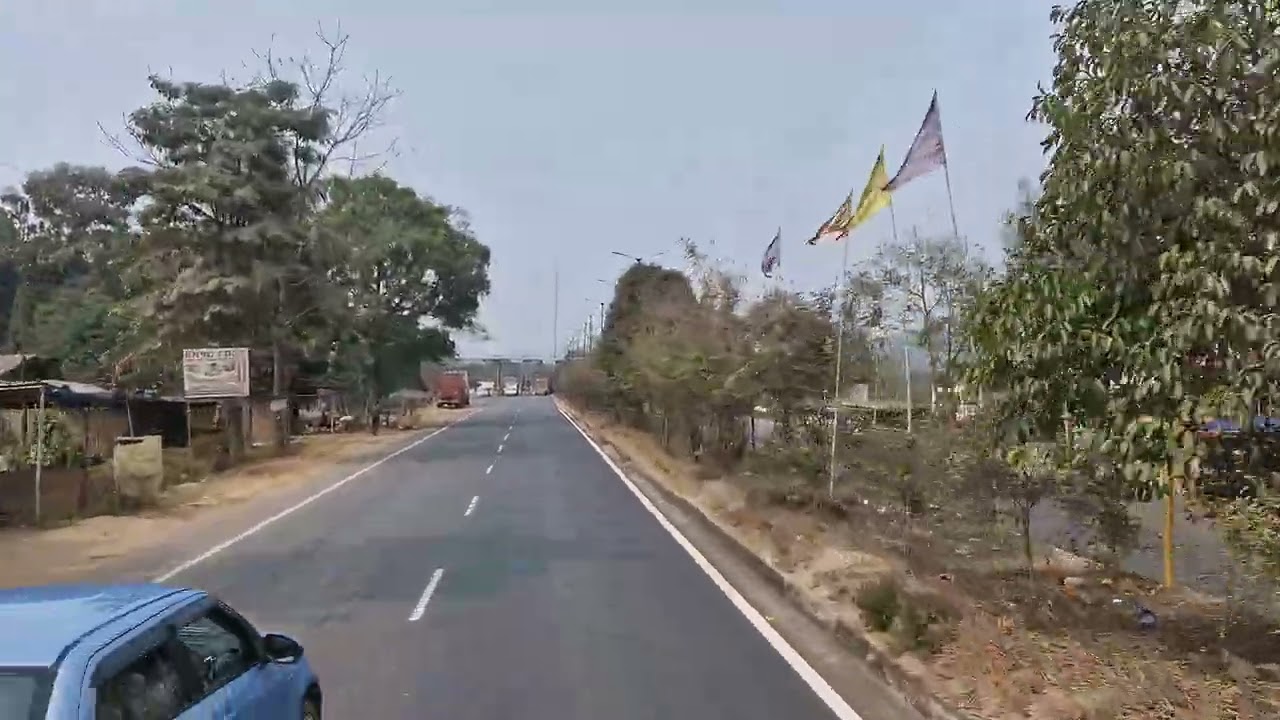 beautiful truck journey Scenic drive Meghalaya Relaxing tourism Northeast India adventures vlog