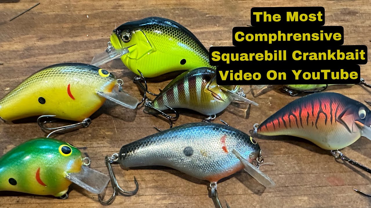 The Best 45 Minute Squarebill Crankbait Video Ever Seen On YouTube…