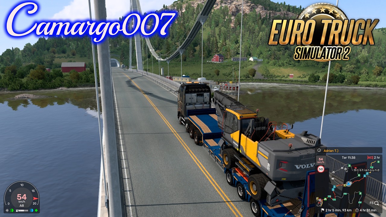 Euro Truck Simulator 2 = 26*0888 - Viajando pela Europa