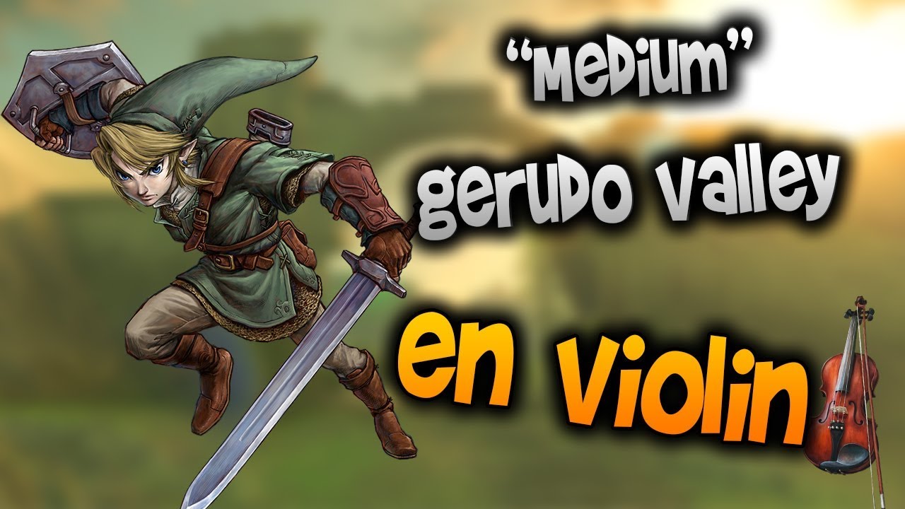 zelda - gerudo valley en Violín|How to Play,Tutorial,Tab,sheet music,Como Tocar|Manukesman