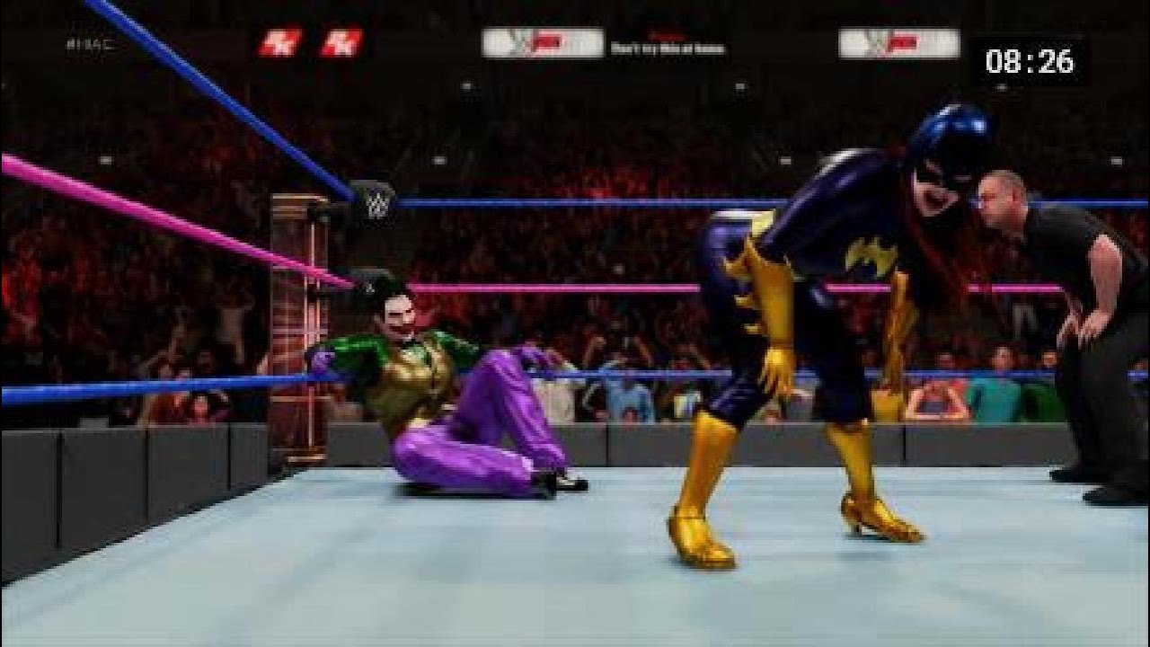 THE KILLING JOKE:  BATGIRL VS JOKER ( iron man match) )