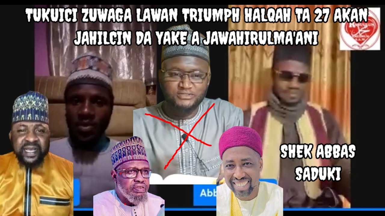 TUKUICI ZUWAGA LAWAN TRIUMPH KAN JAHILCIN SA A KARATUN AL'UQUDUDDURIYYA DA JAWAHIRULMA'ANI HALQAH 27