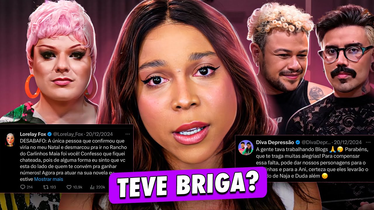 CARTA ABERTA PARA @lorelayfox E @divadepressao | BLOGUEIRINHA
