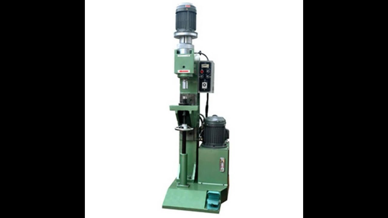 Test m&aacute;y t&aacute;n đinh thủy lực RMB12 - m&aacute;y t&aacute;n đinh quỹ đạo