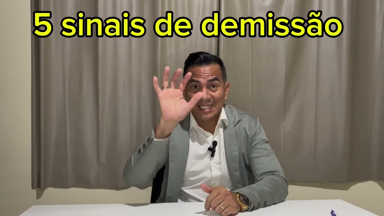 5 Sinais de que a Empresa quer te demitir SEM PAGAR NADA!