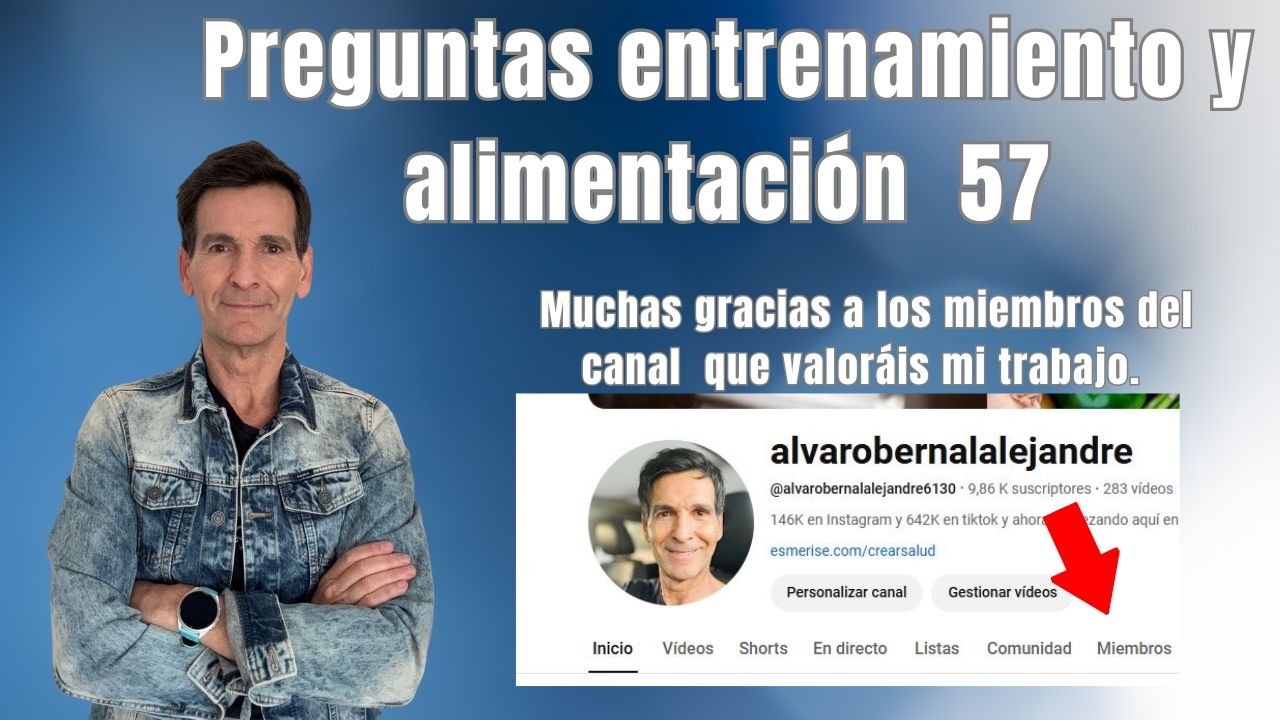Preguntas, entrenamiento y alimentación 57