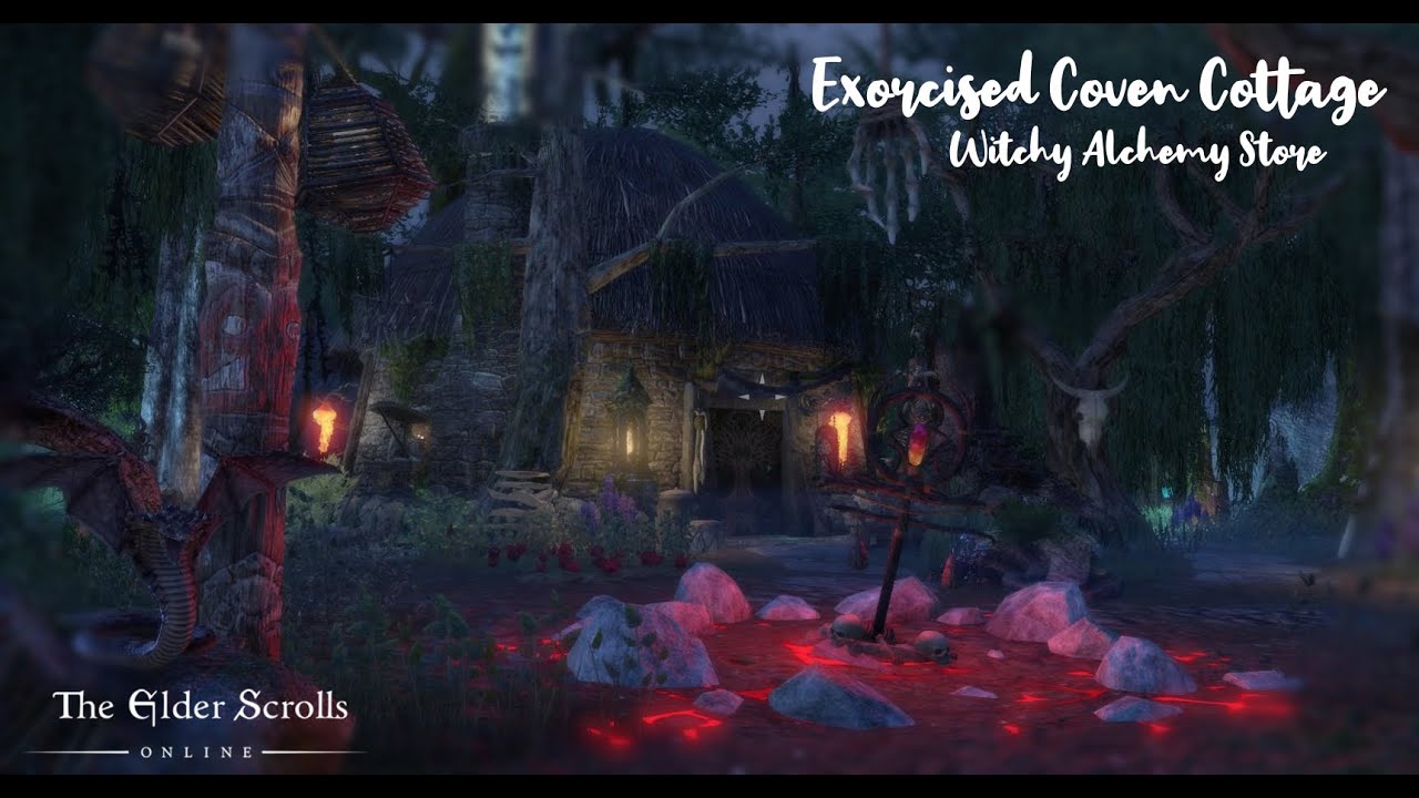 ESO Housing: Witchy Alchemy Store