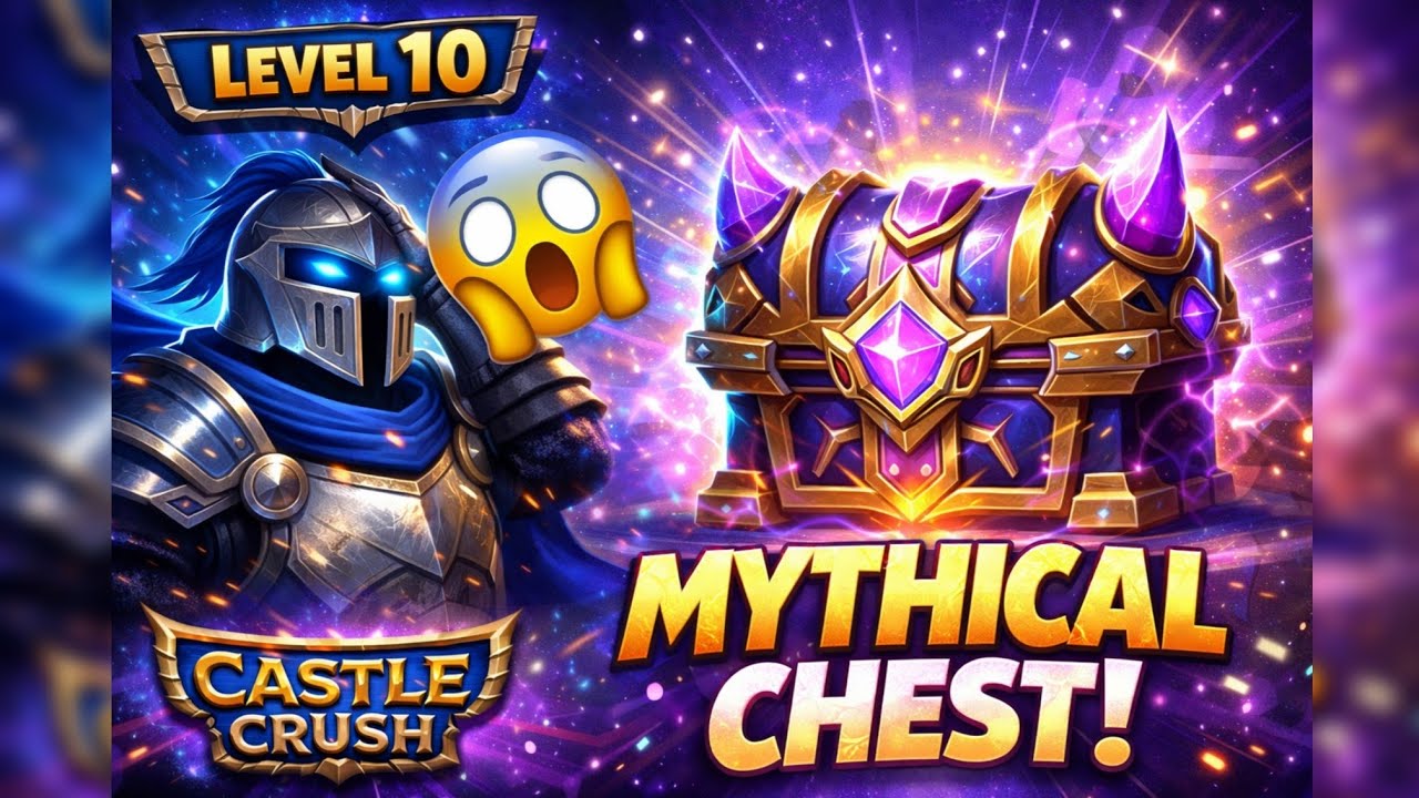 2026 CASTLE CRUSH NEW UPDATE | MYTHICAL CHEST ON LEVEL 10 😱😱😱  HAPPY NEW YEAR 