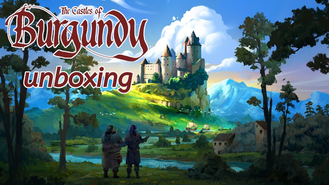 The Castles of Burgundy Special Edition (2023) unboxing (classic pledge)