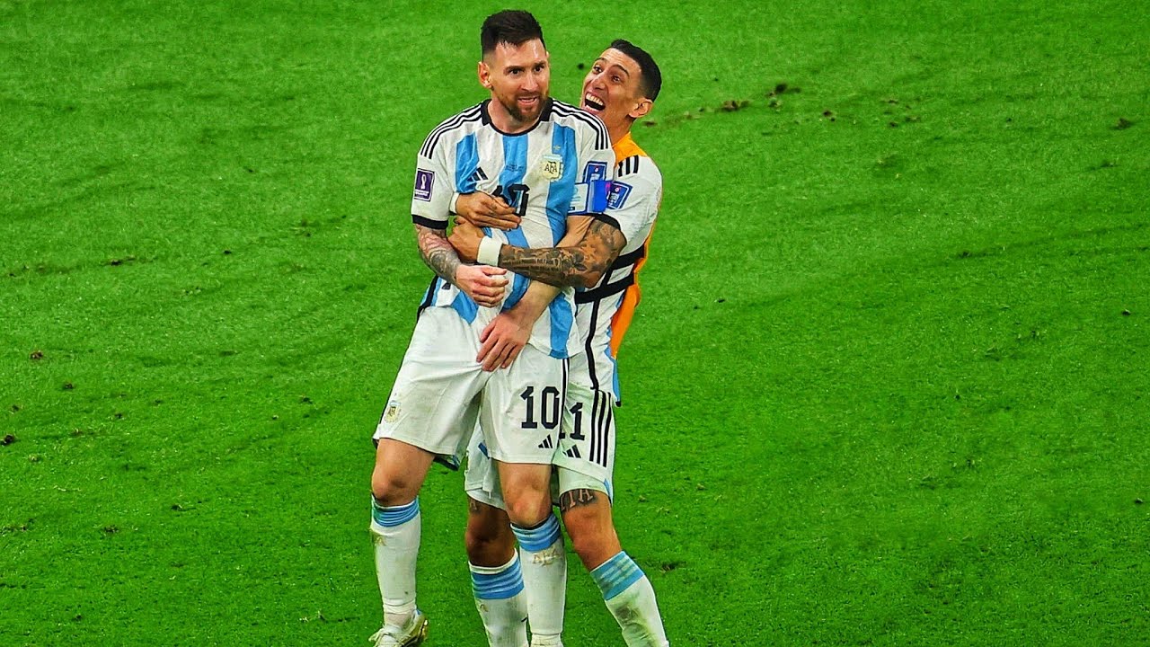 Messi & Di Maria - All Assists Each Other.HD